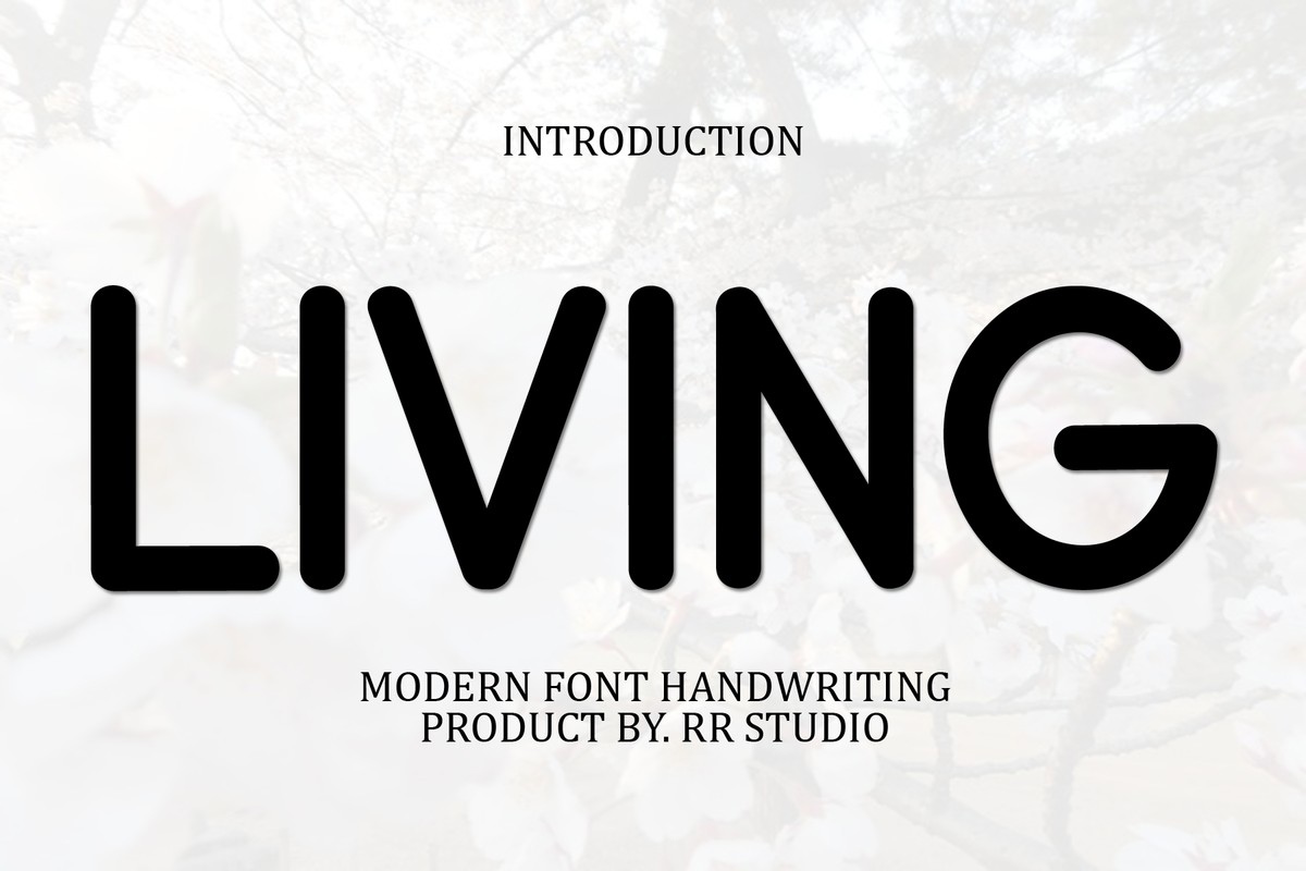 Living Font preview