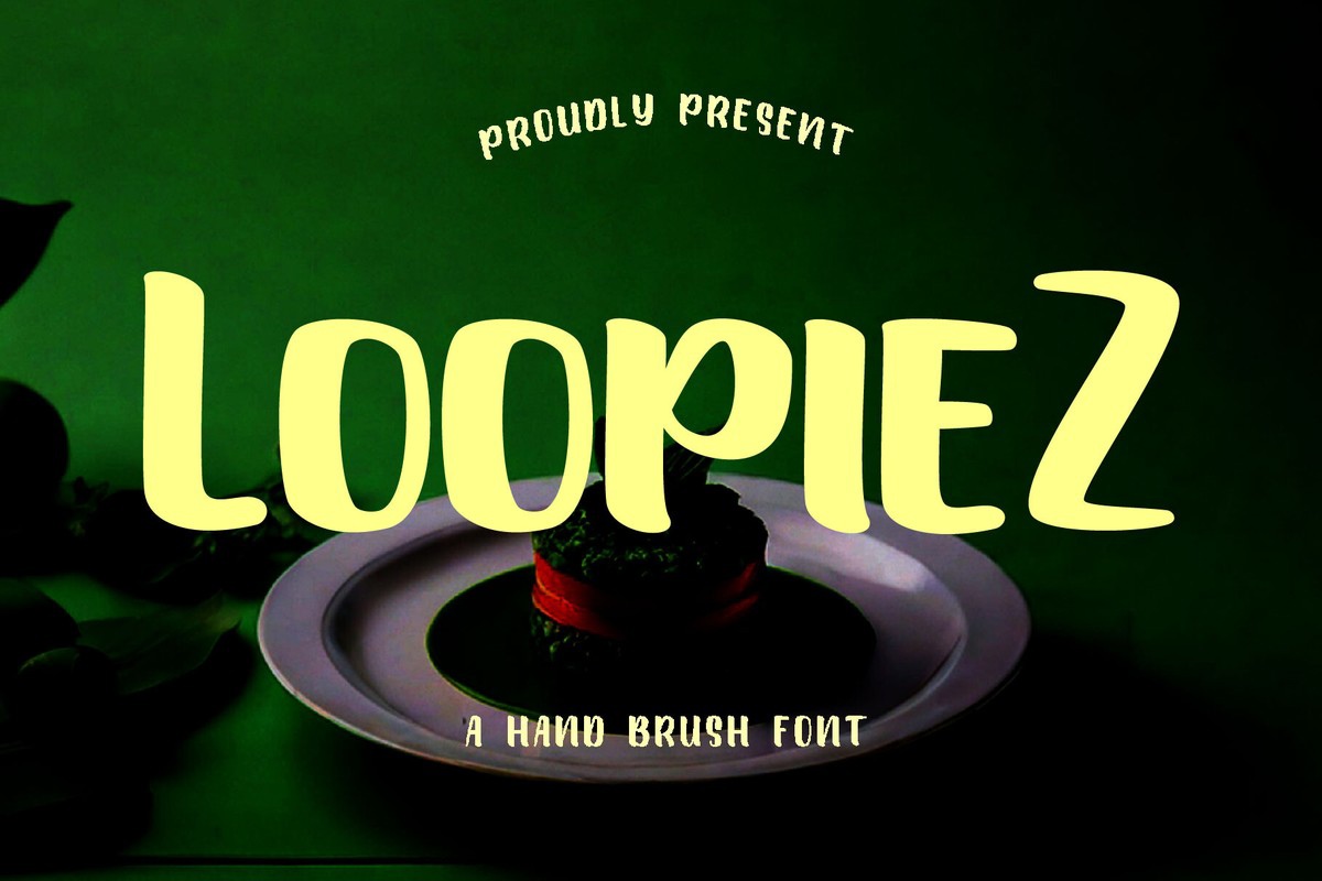 Loopiez Regular Font preview