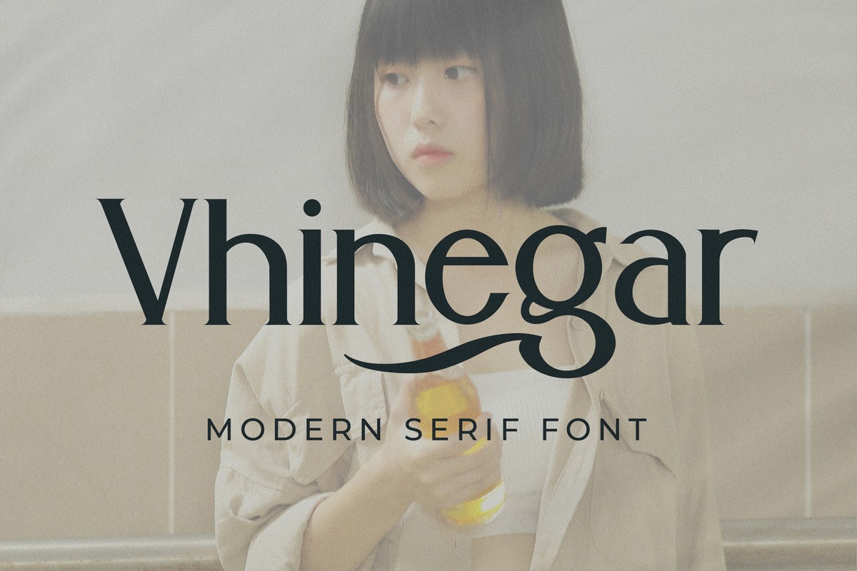 Vhinegar Font preview