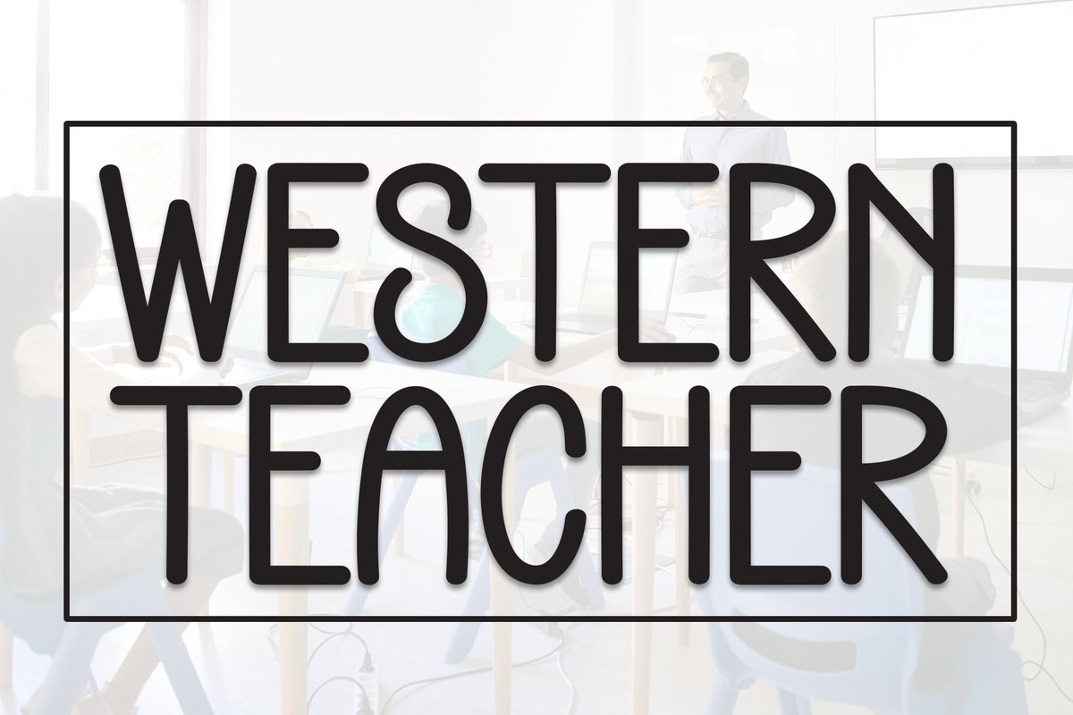 Western Teacher Font preview