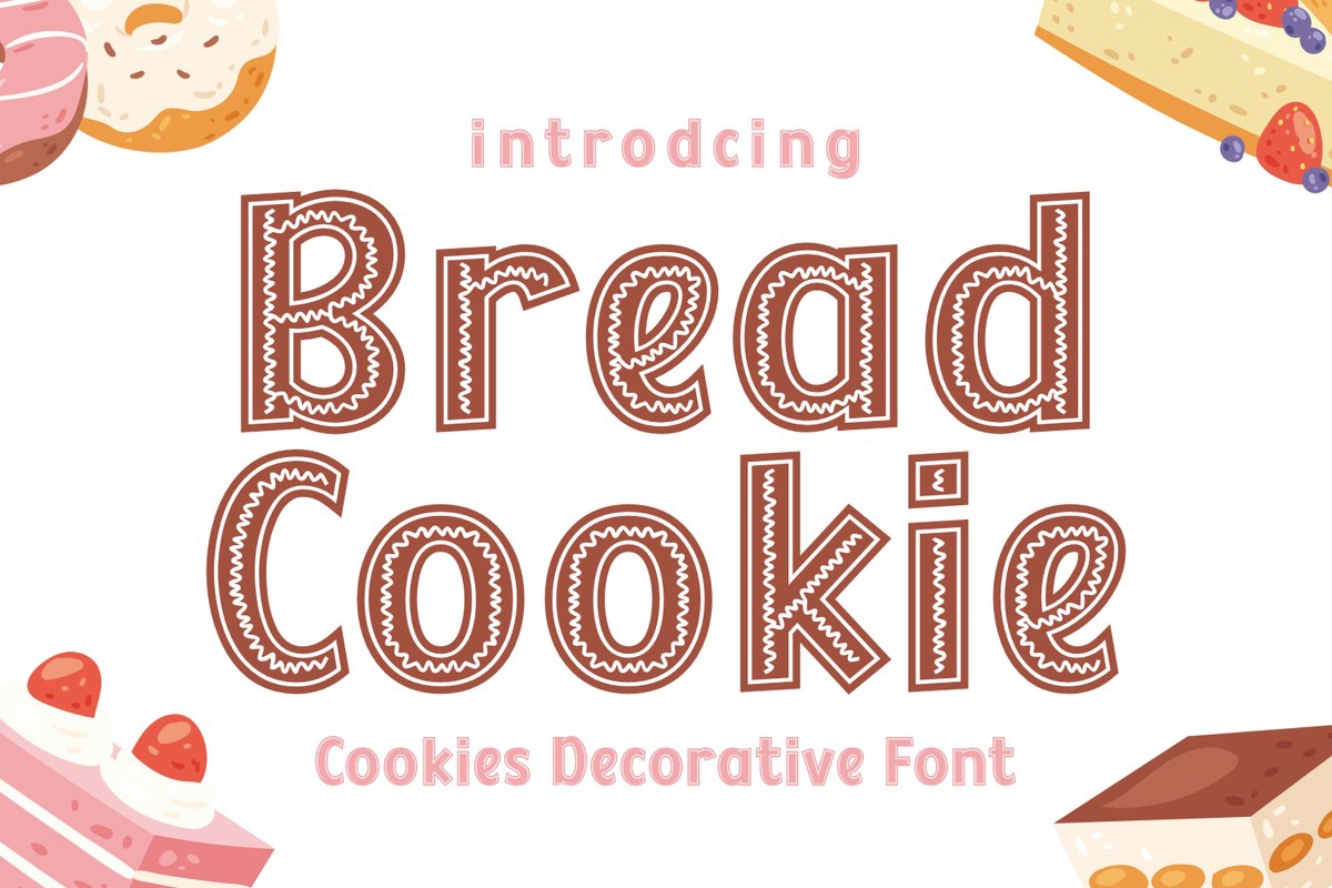 Bread Cookie Font preview