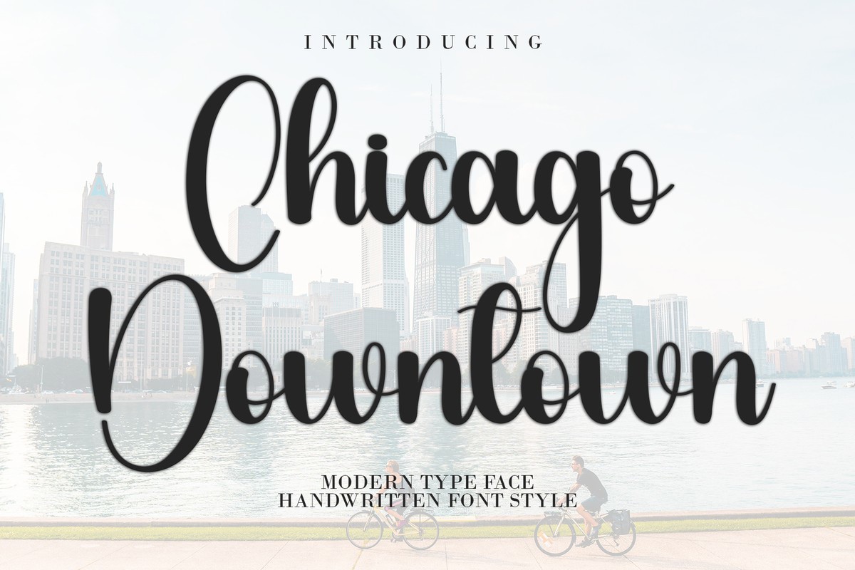 Chicago Downtown Regular Font preview