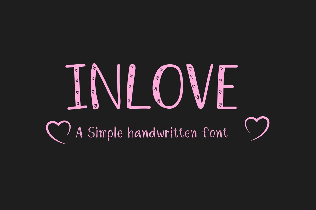 In Love Regular Font | xFonts.pro