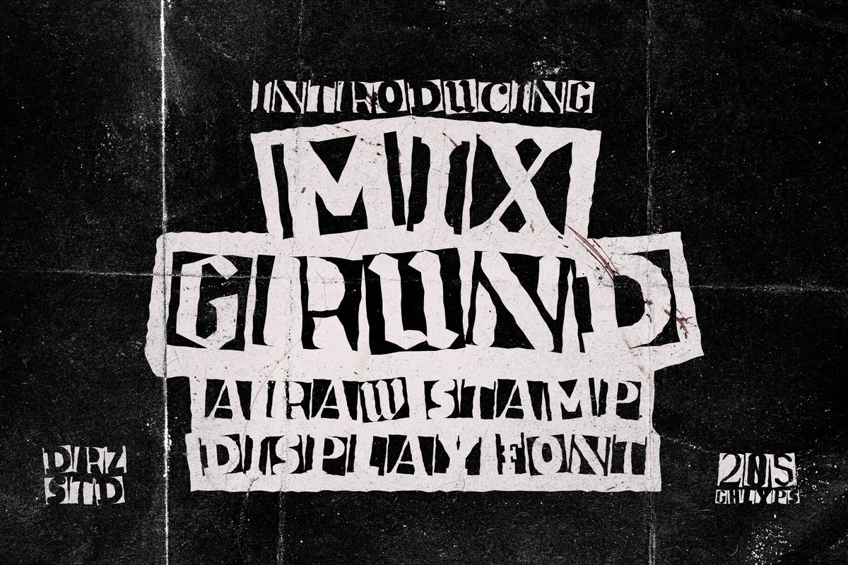 Mixgrund Font preview