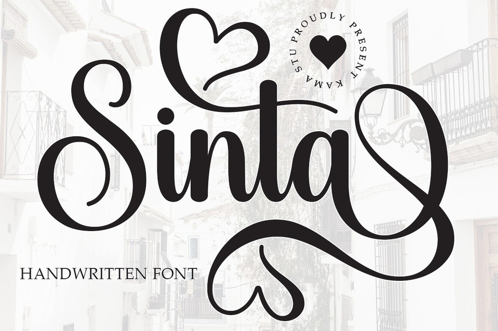 Sinta Font preview