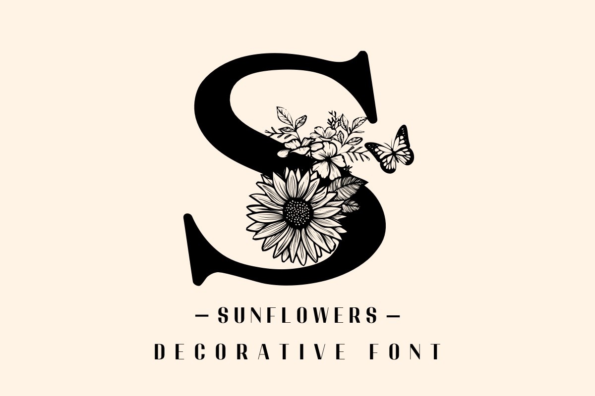 Sunflowers Regular Font preview