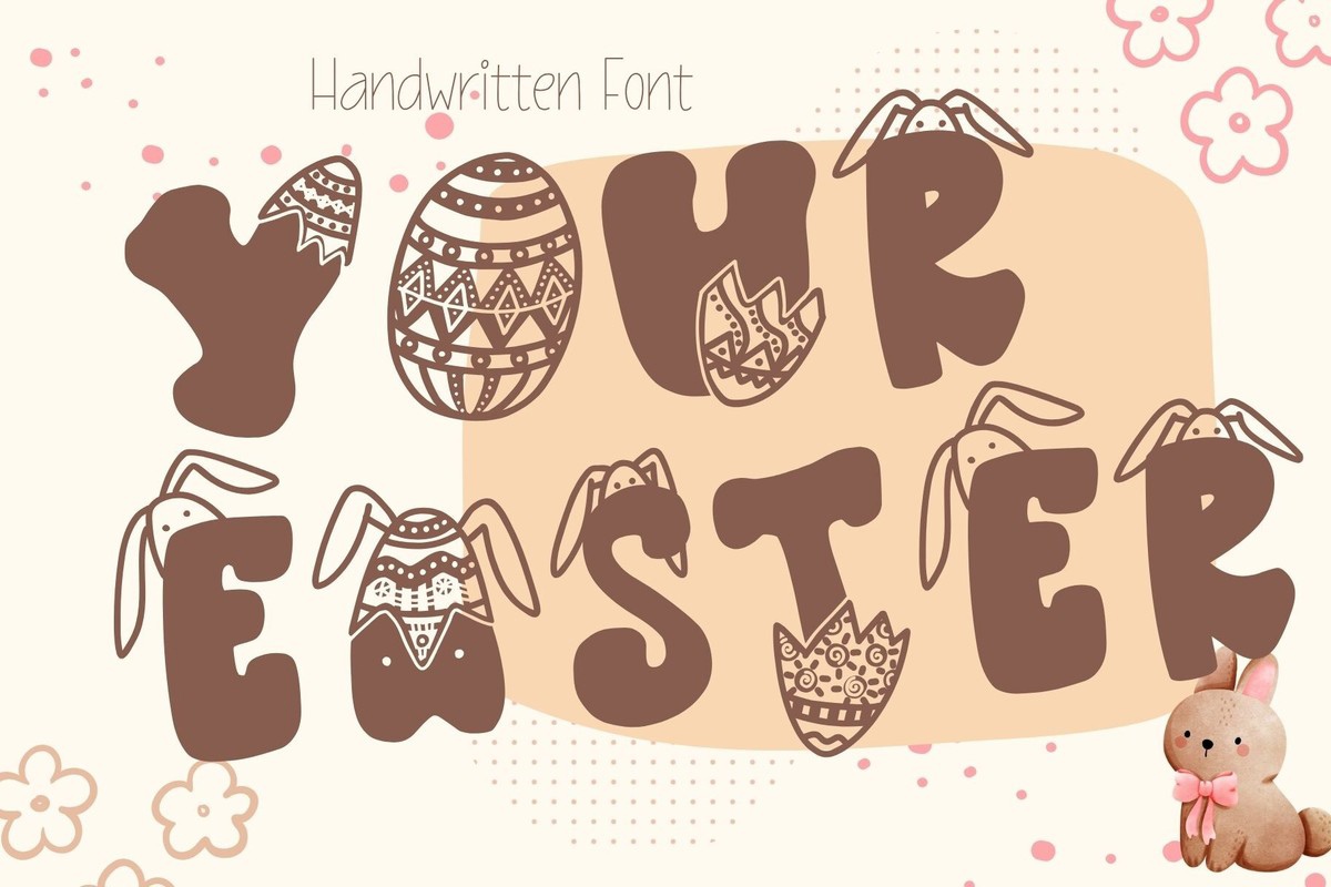 Your Easter Font preview