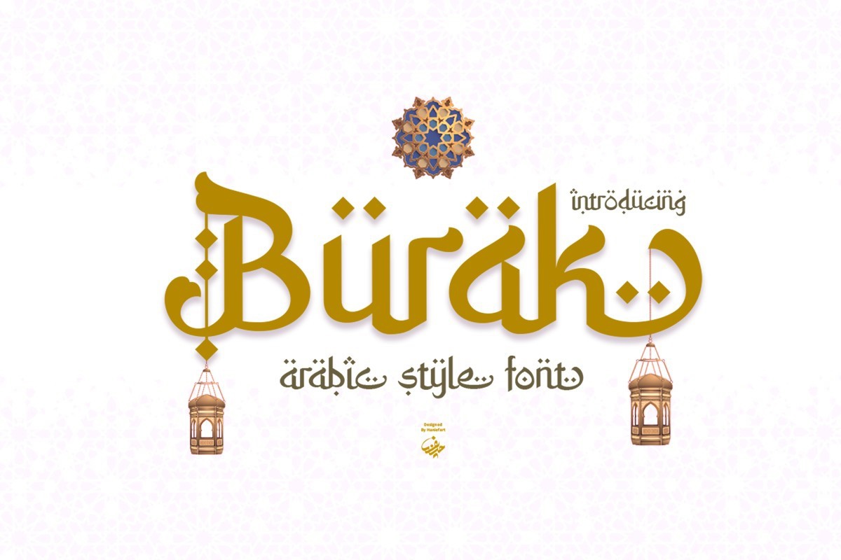 Burak Regular Font preview