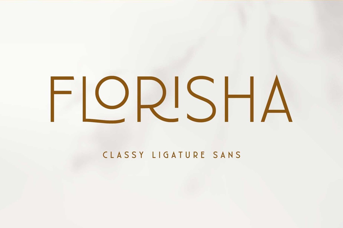 Florisha Regular Font preview