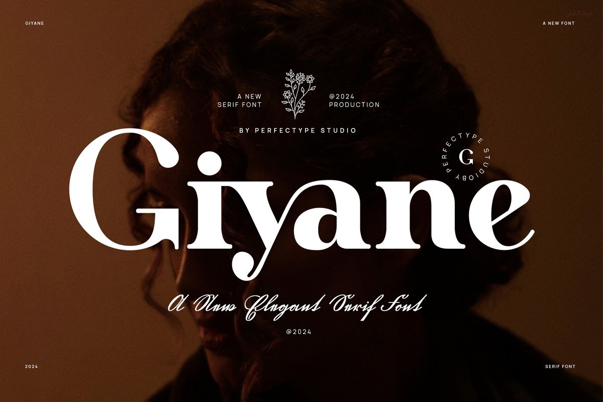 Giyane Font preview