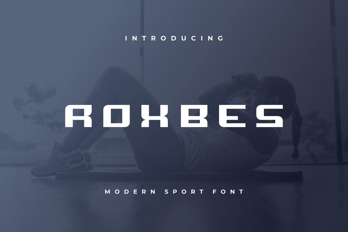 Roxbes Font preview