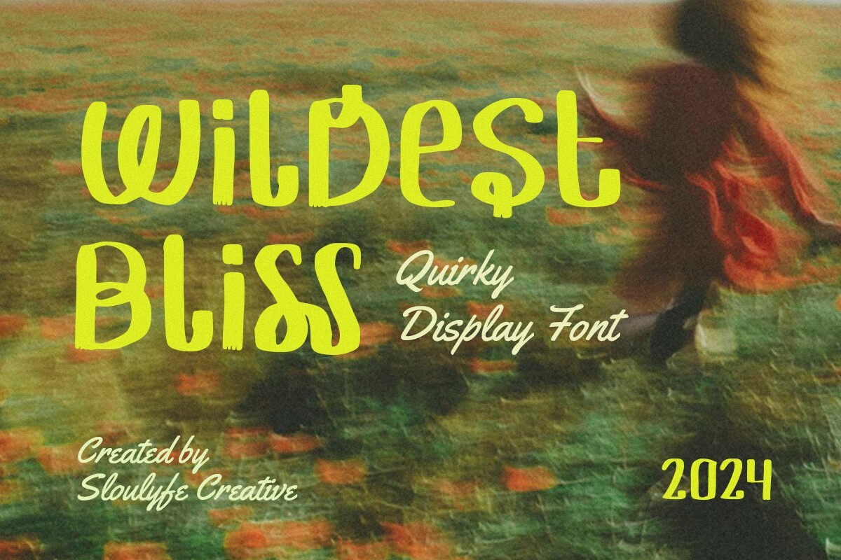 SL Wildest Dream Font preview