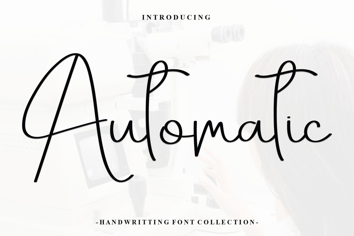 Automatic Font preview