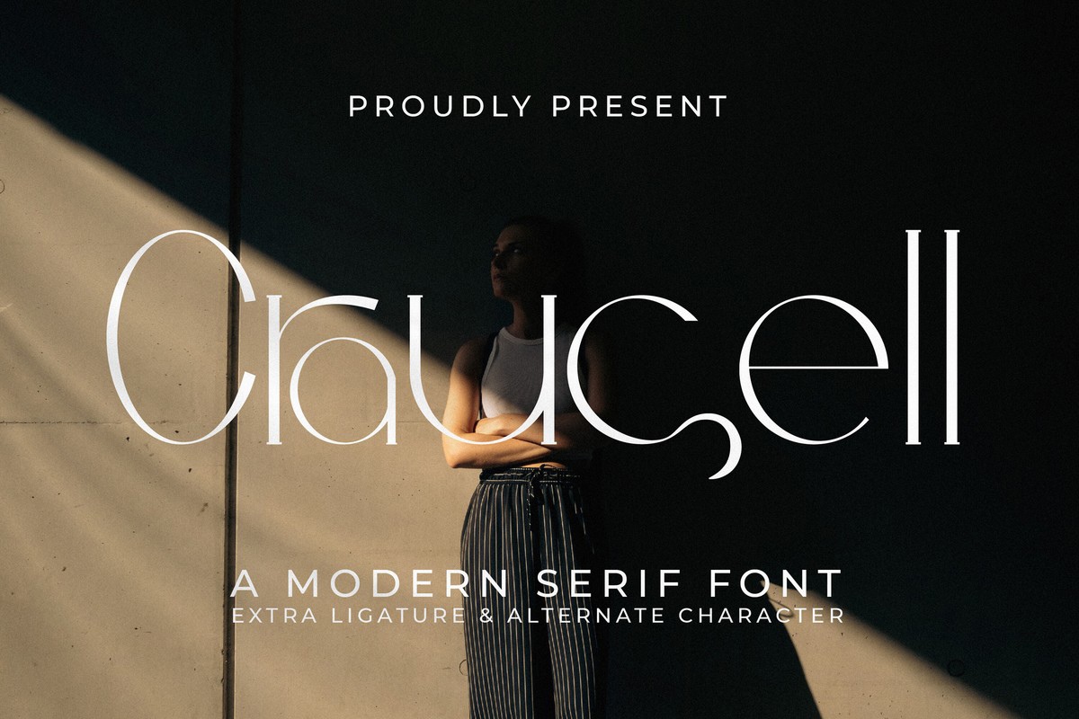 Craucell Font preview