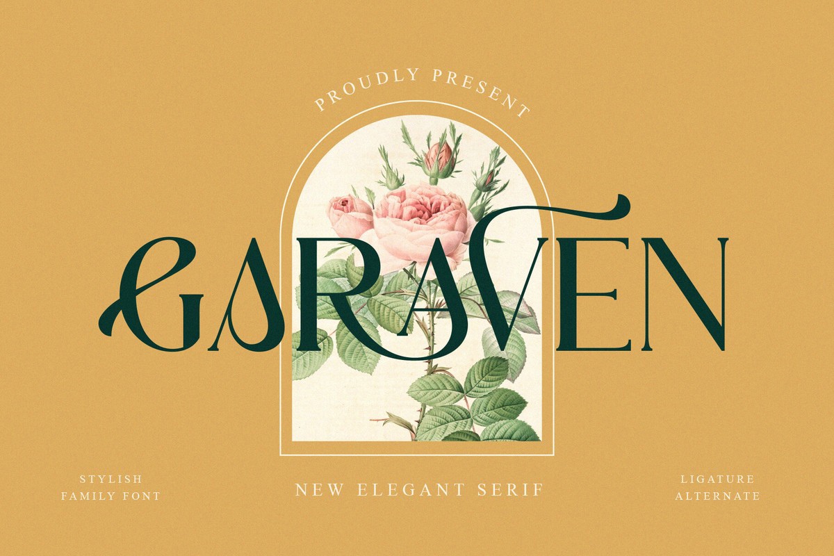 Graven Font preview