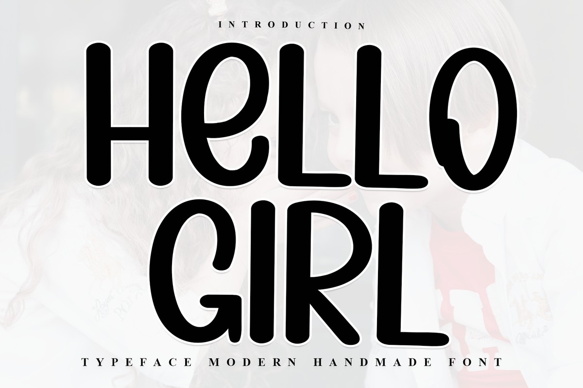 Hello Girl Regular Font preview