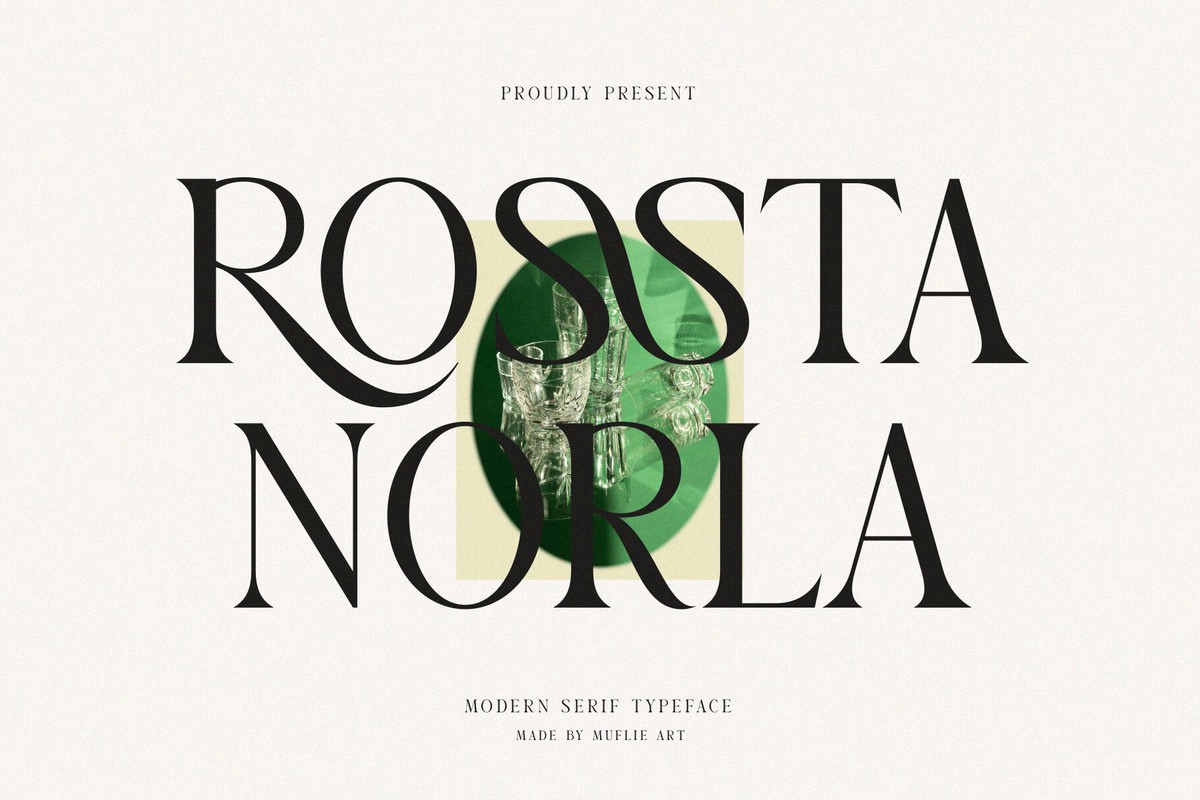 Rossta Norla Font preview