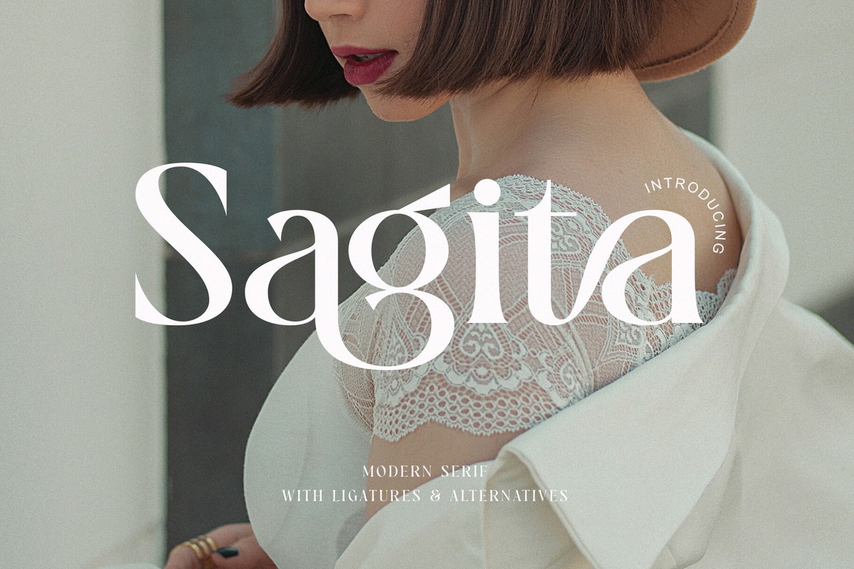 Sagita Regular Font preview