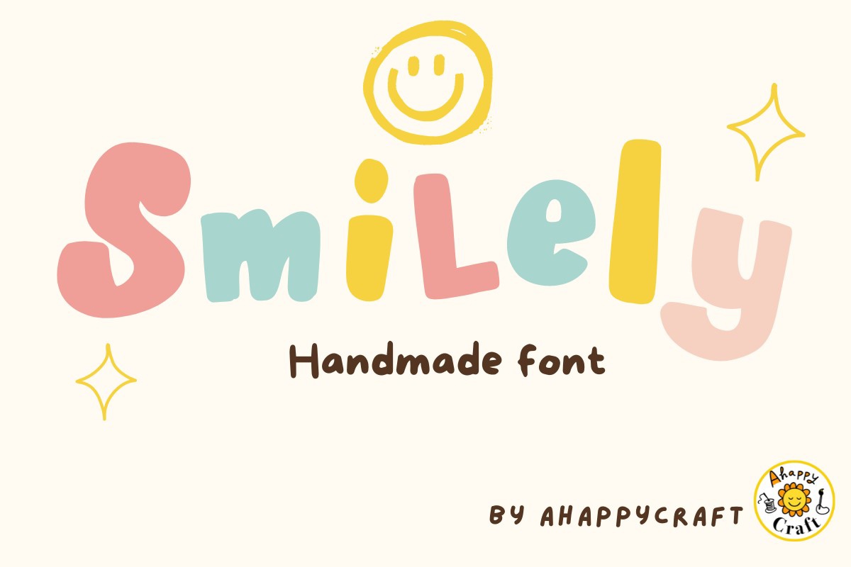 Smilely Font preview