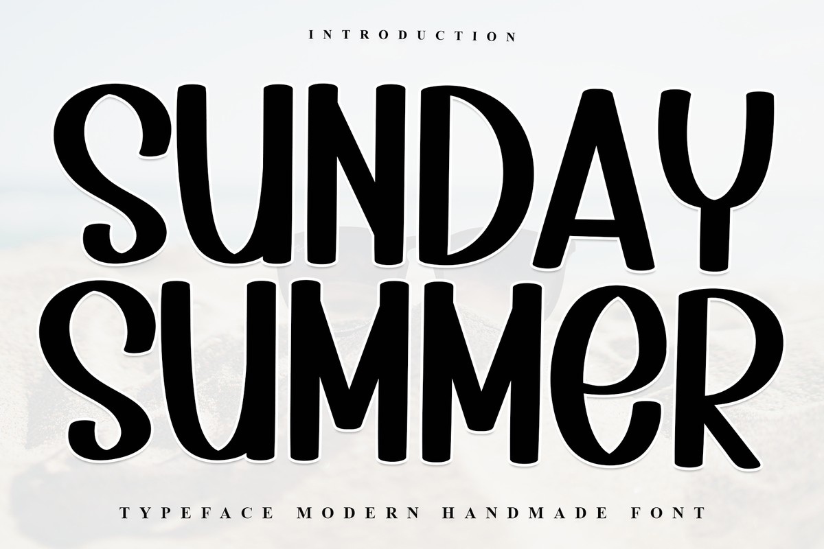 Sunday Summer Font preview