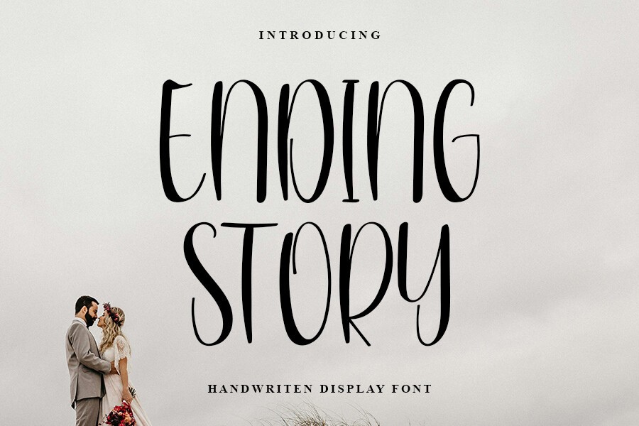 Ending Story Font preview