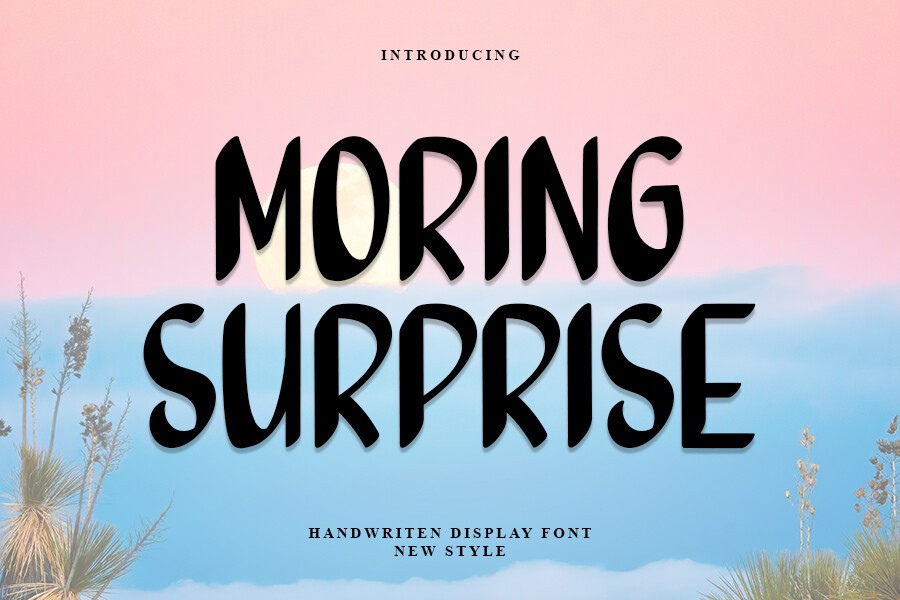 Morning Surprise Font preview