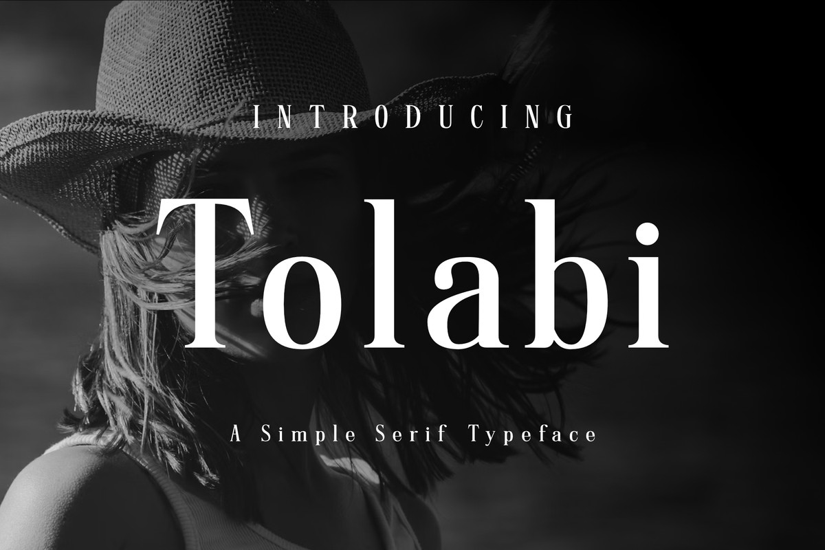 Tolabi Font preview