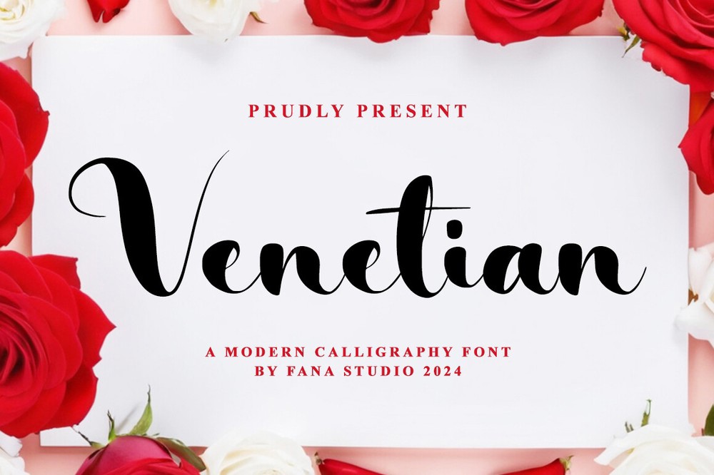 Venetian Font preview