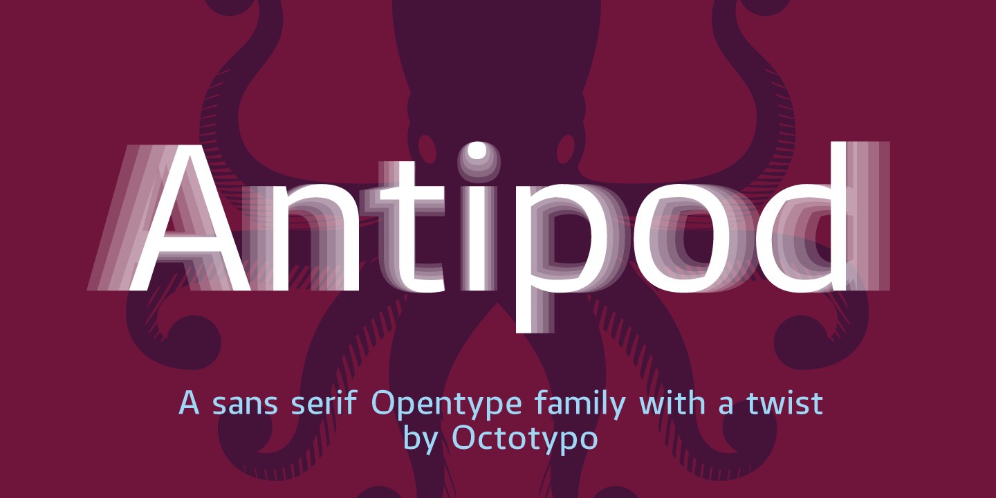 Antipod Font preview