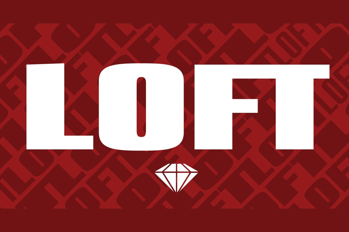 Loft Std Extra Bold Italic Font preview