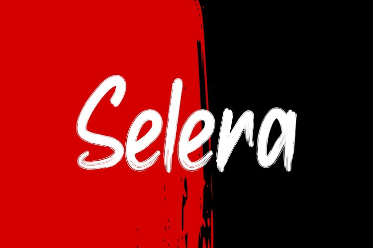 Selera Font preview