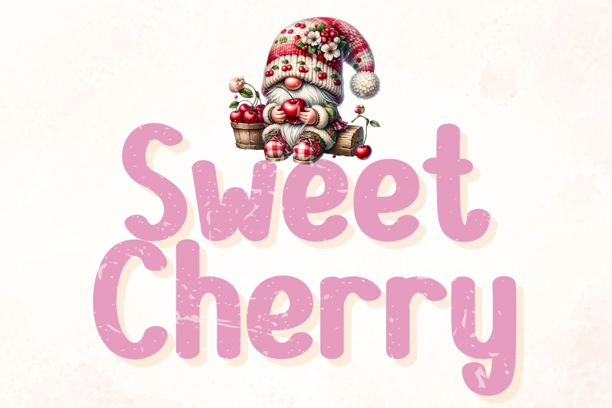 Sweet Cherry Regular Font preview