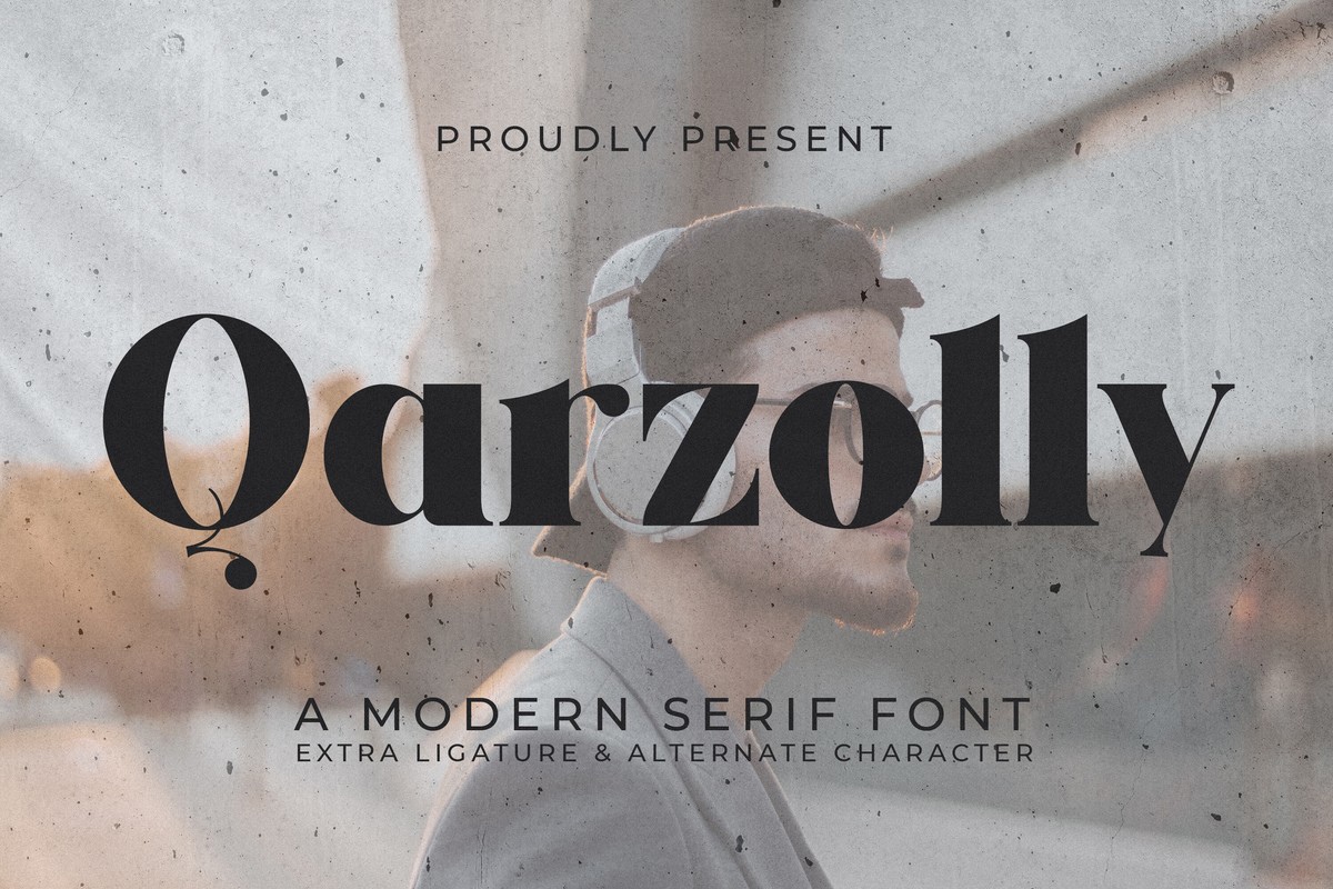 Qarzolly Regular Font preview