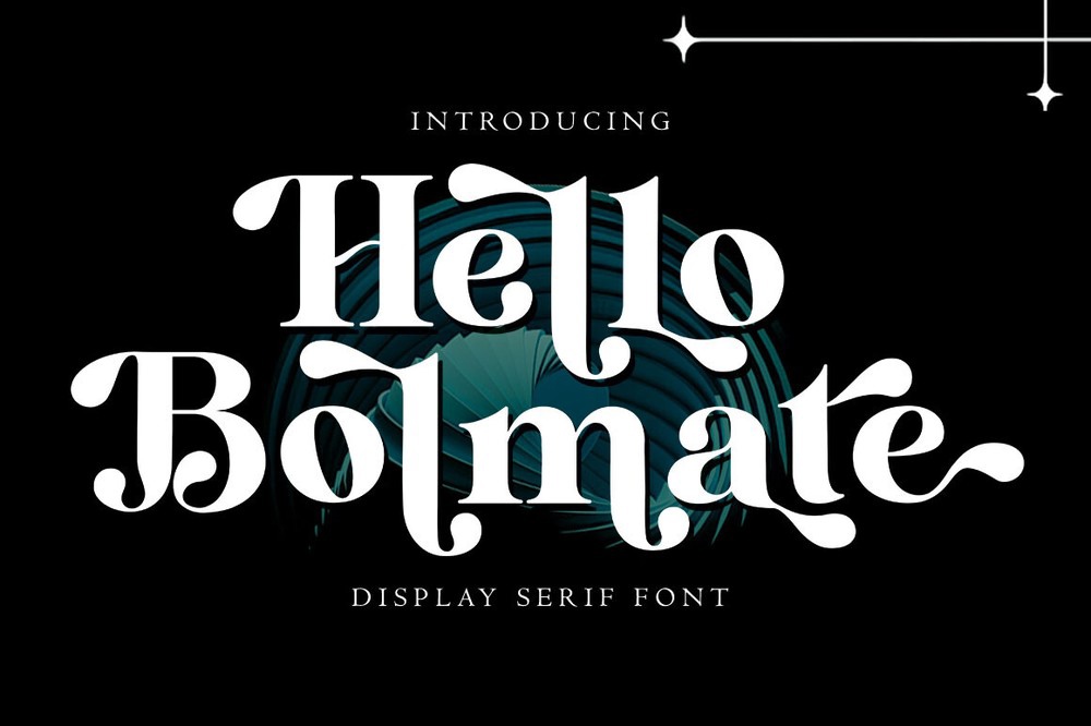 Hello Bolmate Font preview