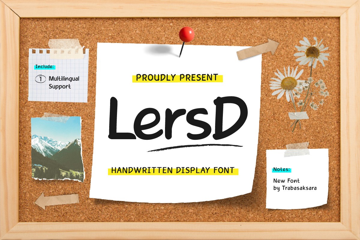 LersD Regular Font preview