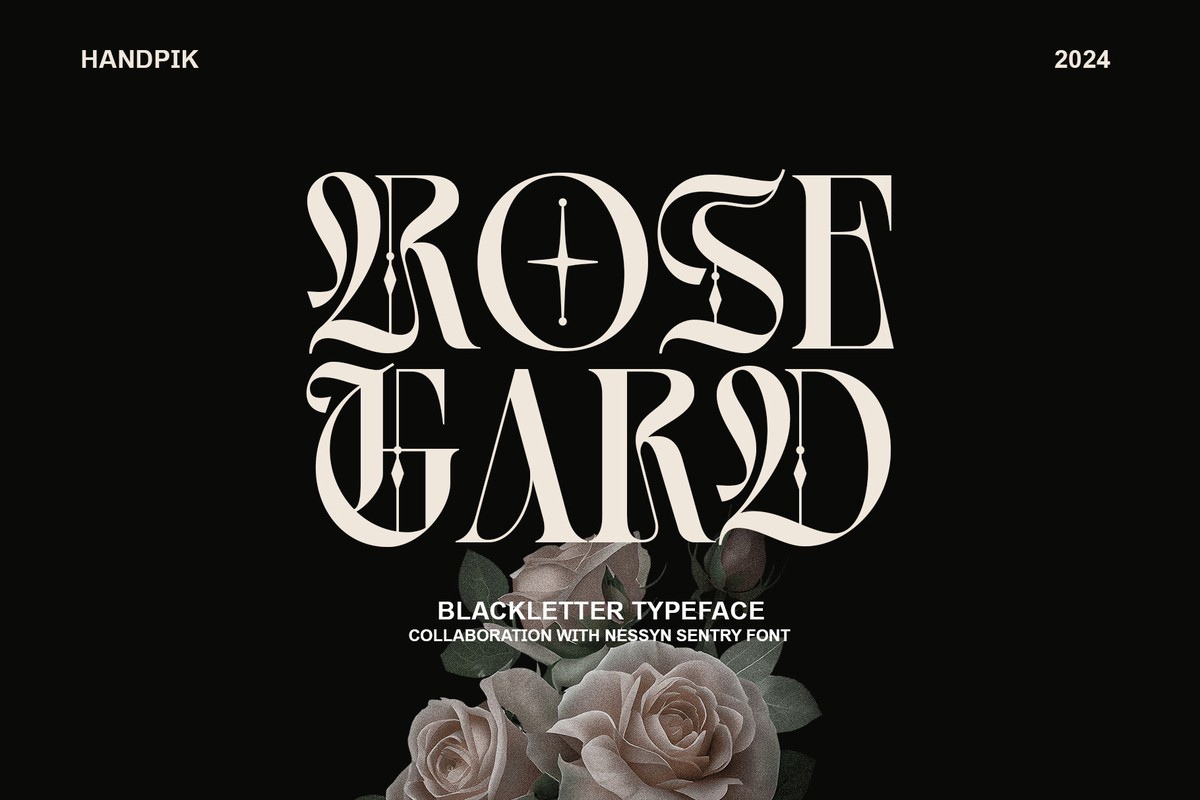 Rose Gard Font preview
