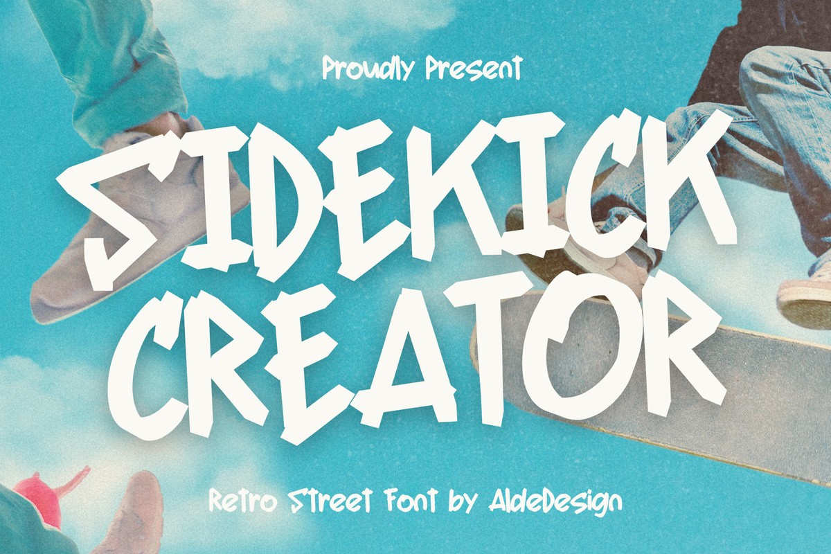 Sidekick Creator Font preview