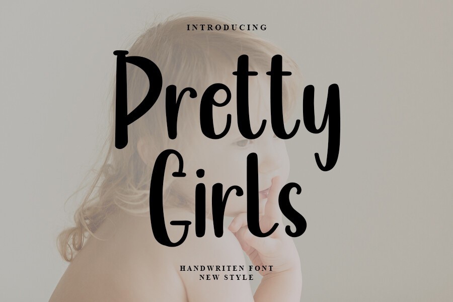 Pretty Girls Font preview