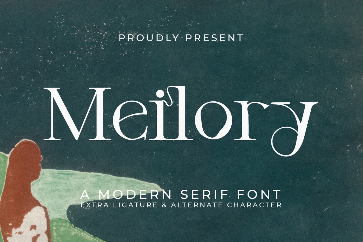 Meilory Regular Font preview