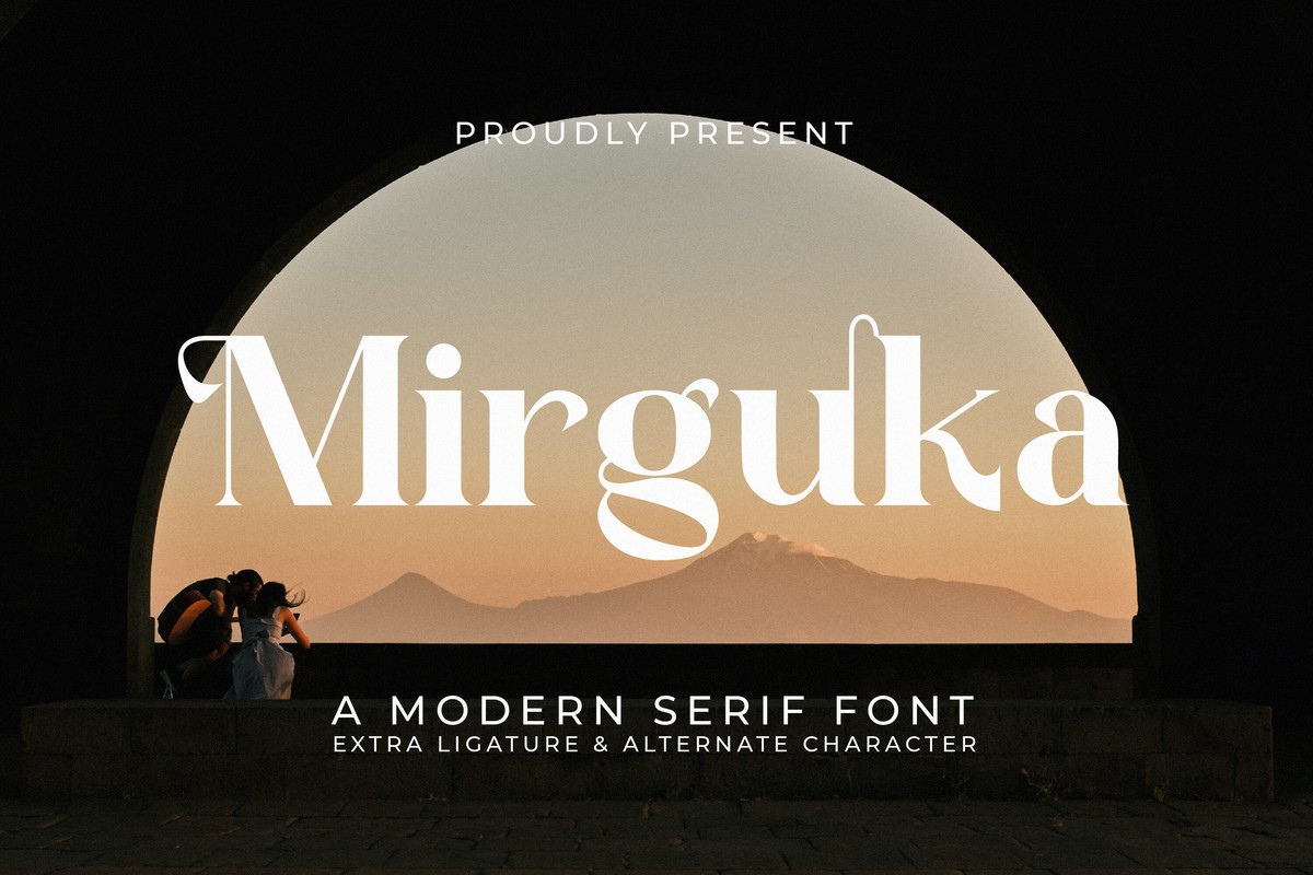 Mirguka Font preview