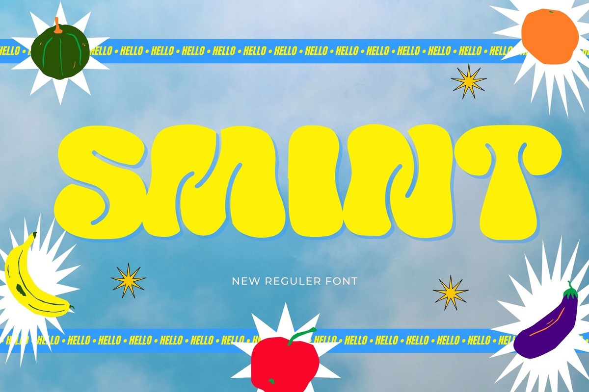 Smint Font preview