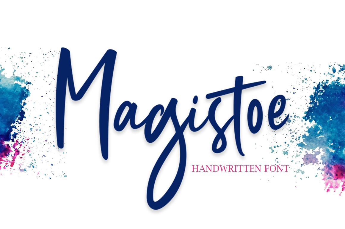 Magistoe Font preview