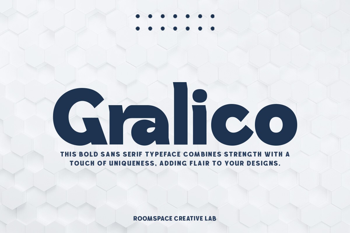 Gralico Regular Font preview