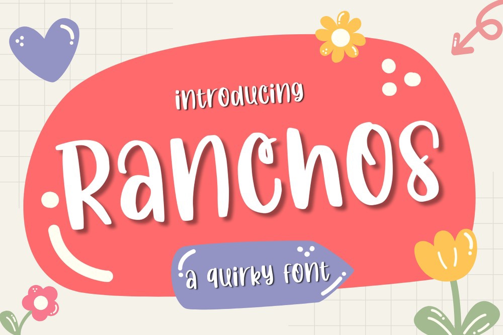 Ranchos Regular Font preview