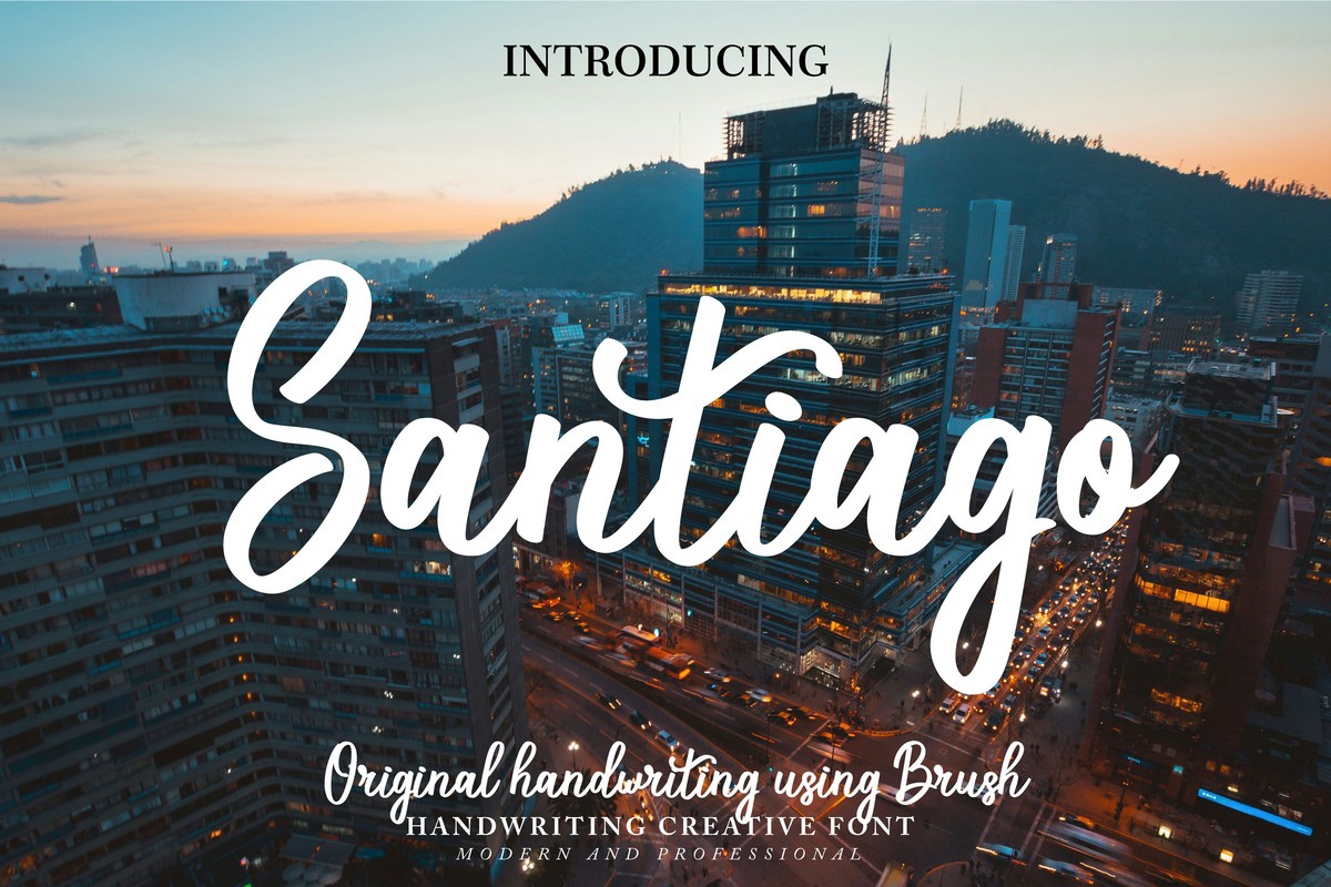 Santiago Font preview