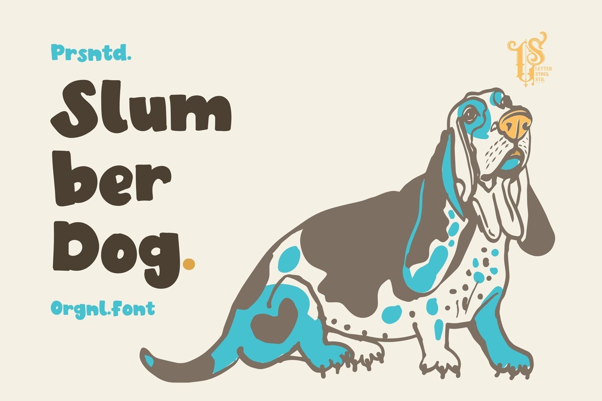 Slumber Dog Font preview