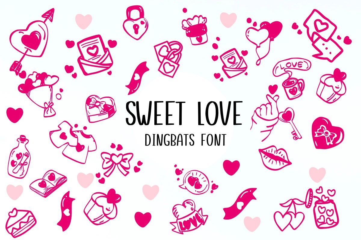 Sweet Love Regular Font preview