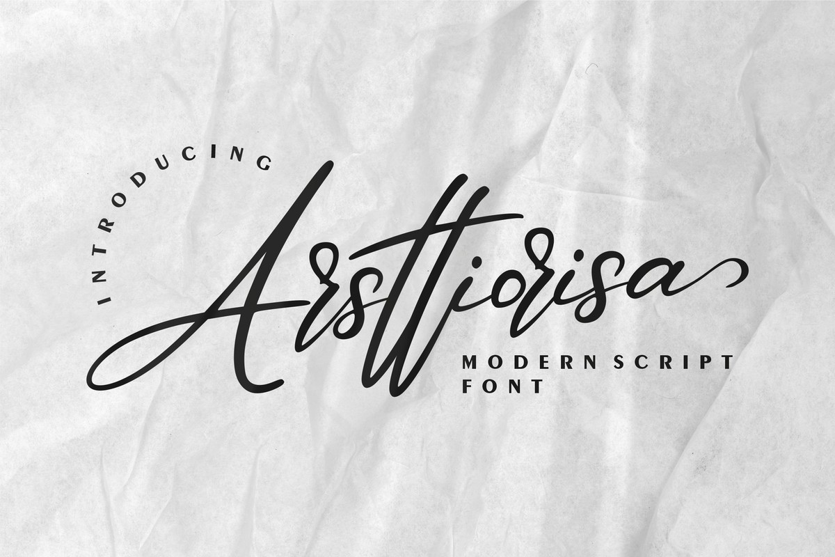 Arsttiorisa Font preview