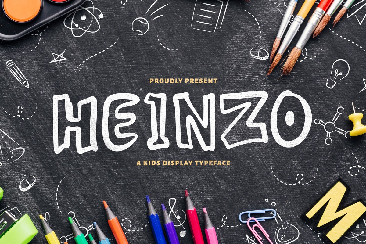 Heinzo Regular Font preview