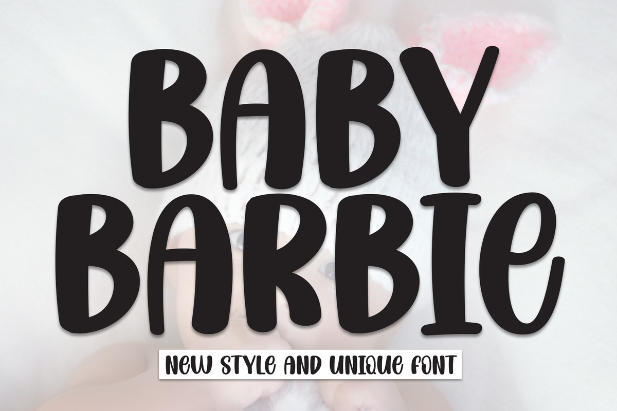 Baby Barbie Font preview